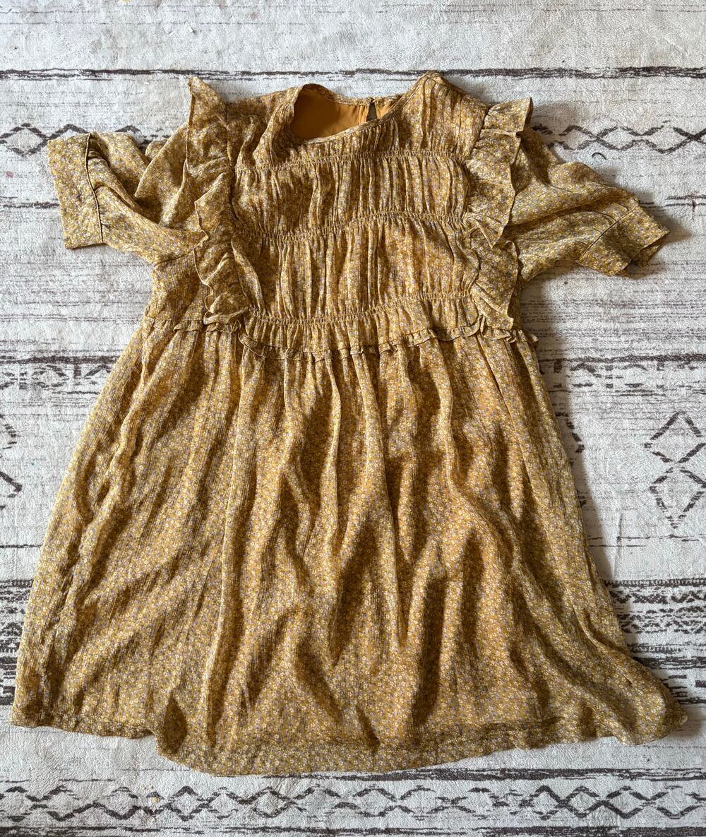 BOHME floral flowy babydoll dress large